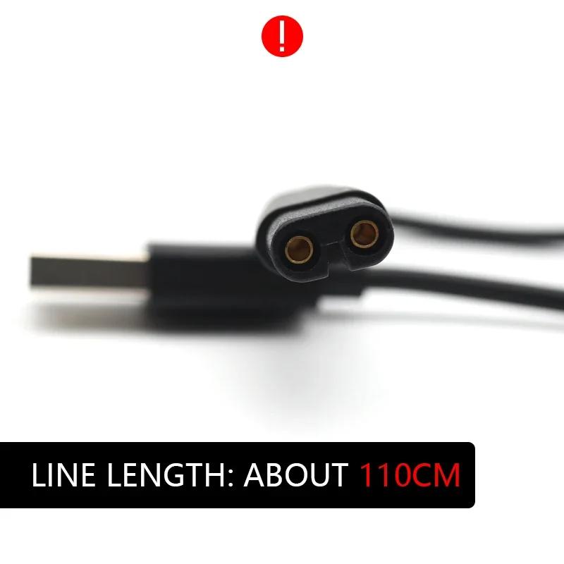 Pour Kemei KM-1102 Original USB chargeur câble professionnel tondeuse à cheveux tondeuse à cheveux a