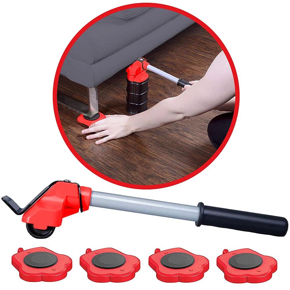 Nouveau ensemble d'outils de déplacement de meubles professionnels, levage de Transport d'objets lou