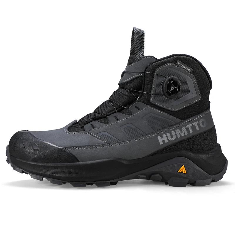 HUMTTO chaussures de randonnée d'escalade en plein air pour hommes 2025 hiver baskets montantes anti