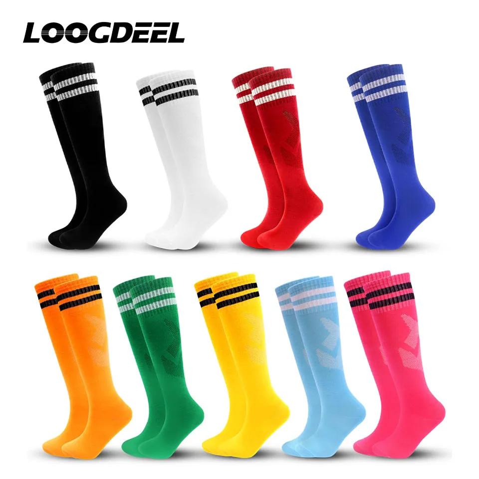 Loogdeel 26-45 enfants adultes Football sport longues chaussettes au genou enfants Football Baseball