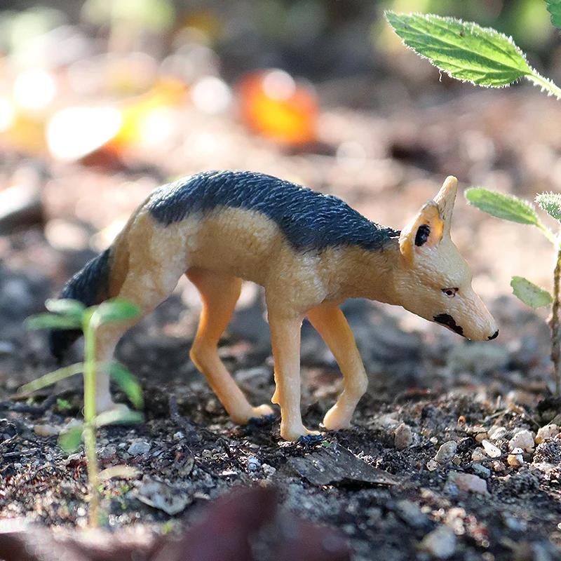 Oenux Simulation mignon forêt animaux sauvages figurines hibou Pangolin lamantin lapin modèle Miniat