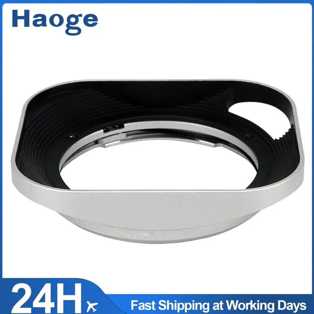 Haoge Pare-soleil LH-ZV06P pour conclus Zed'appareils ZM 21mm 25mm 28mm f2.8, 21mm f4.5 Silver Hollo