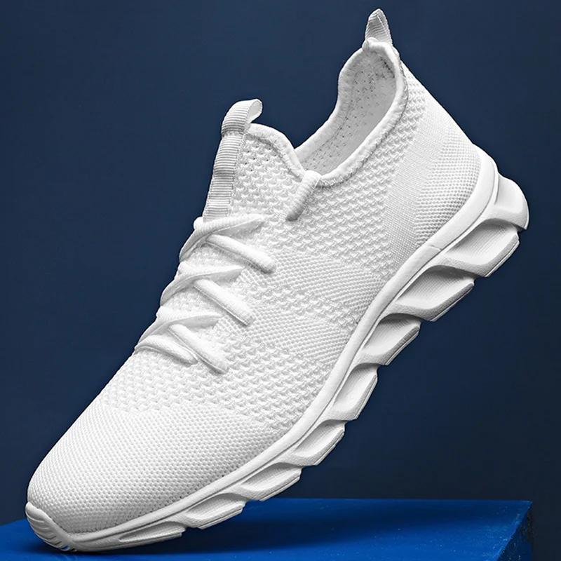 Chaussures de course en maille pour hommes, l'offre elles souples, résistantes à l'usure, chaussures