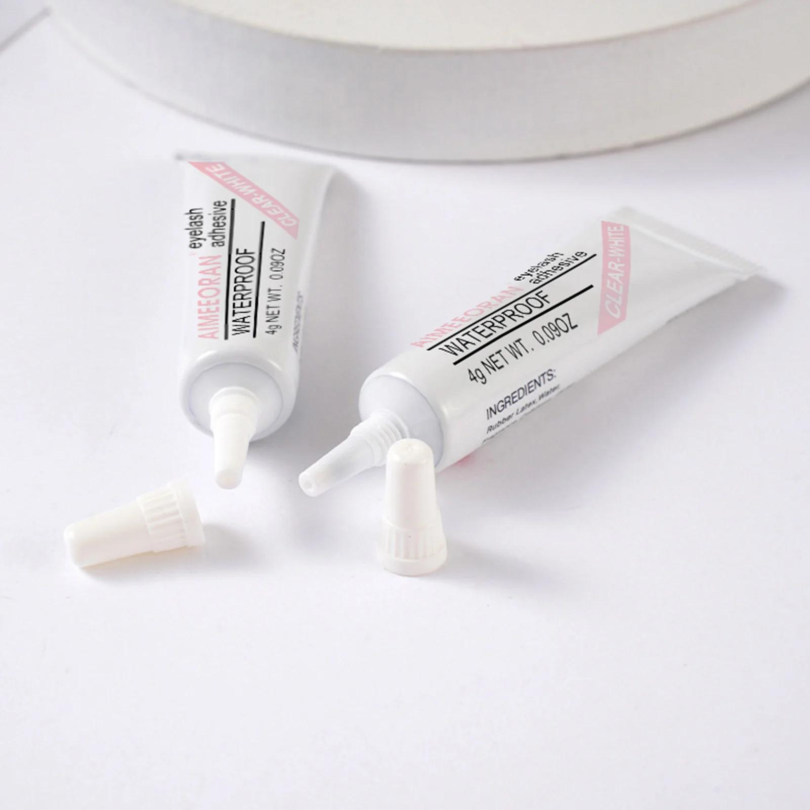Colle professionnelle pour faux-cils, 4g, imperméable, hypoallergénique, forte tenue, Gel pour exten
