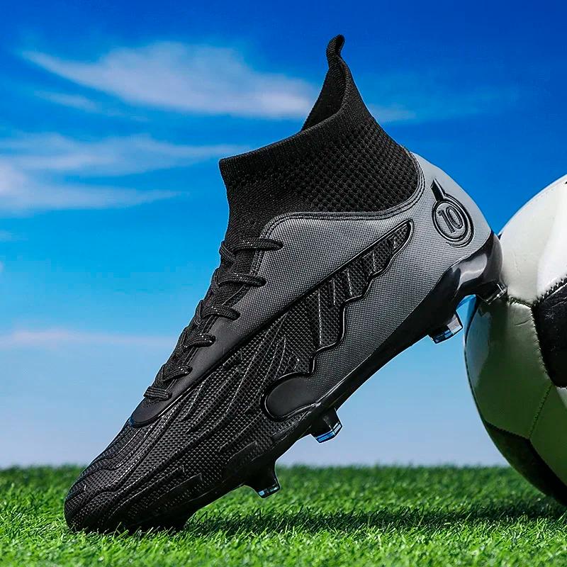 Chaussures de Football pour hommes, nouvelles crampons de sport, ultralégères, antidérapantes, profe