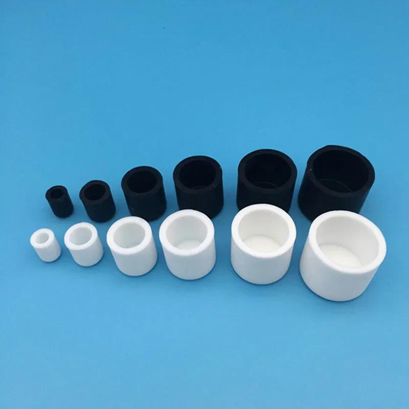 Bouchons en caoutchouc de silicone noir/blanc, 3mm-60.5mm, protecteurs d'extrémité d'obturation pour