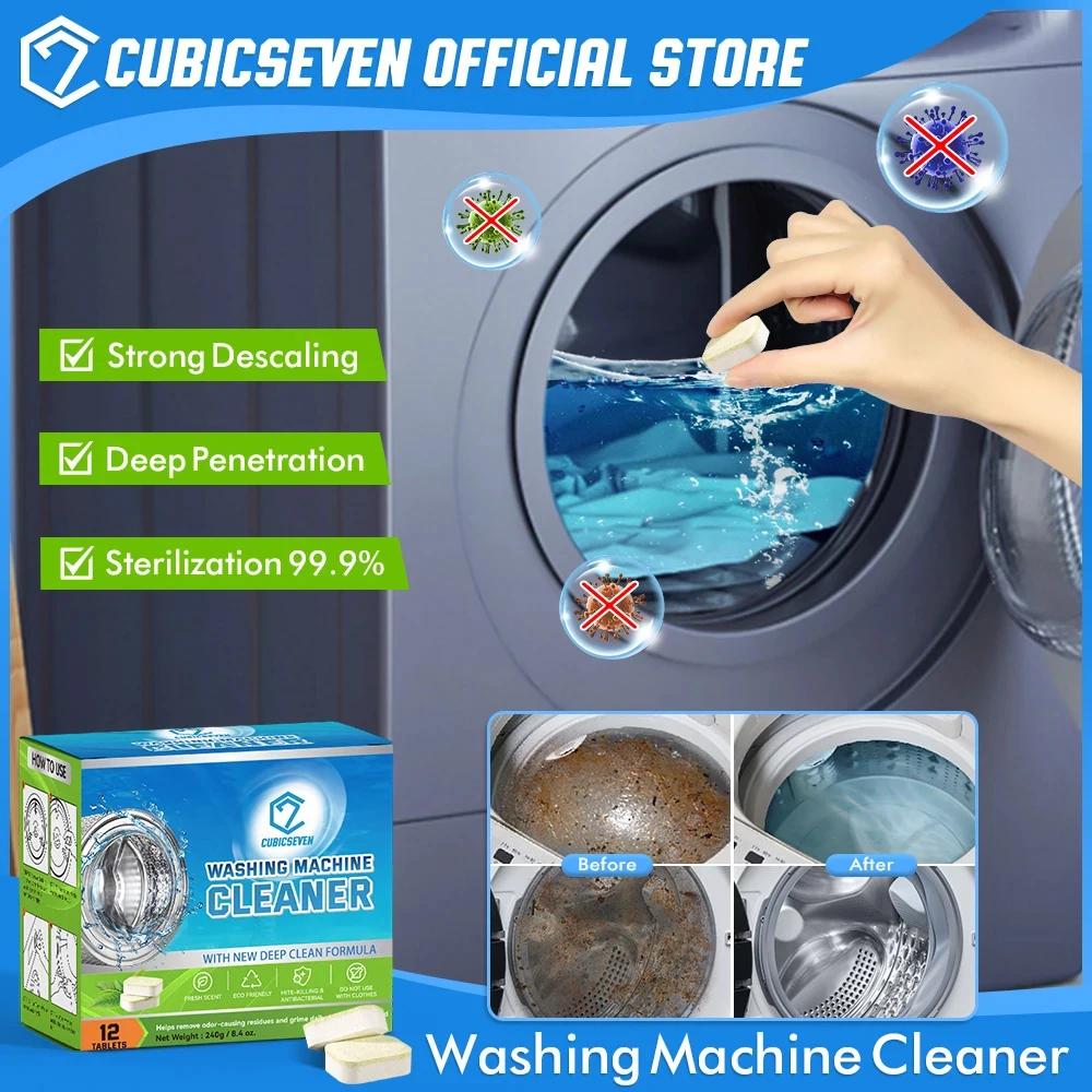 Cubicseven-Tablette de lavage pour machine à laver, Agent de livres profonds, adaptée à la machine à
