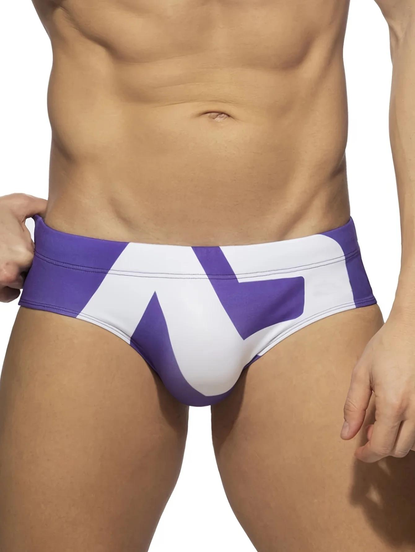 Sous-vêtements triangulaires cordon serrage homme - Maillot de bain short plage été sport
