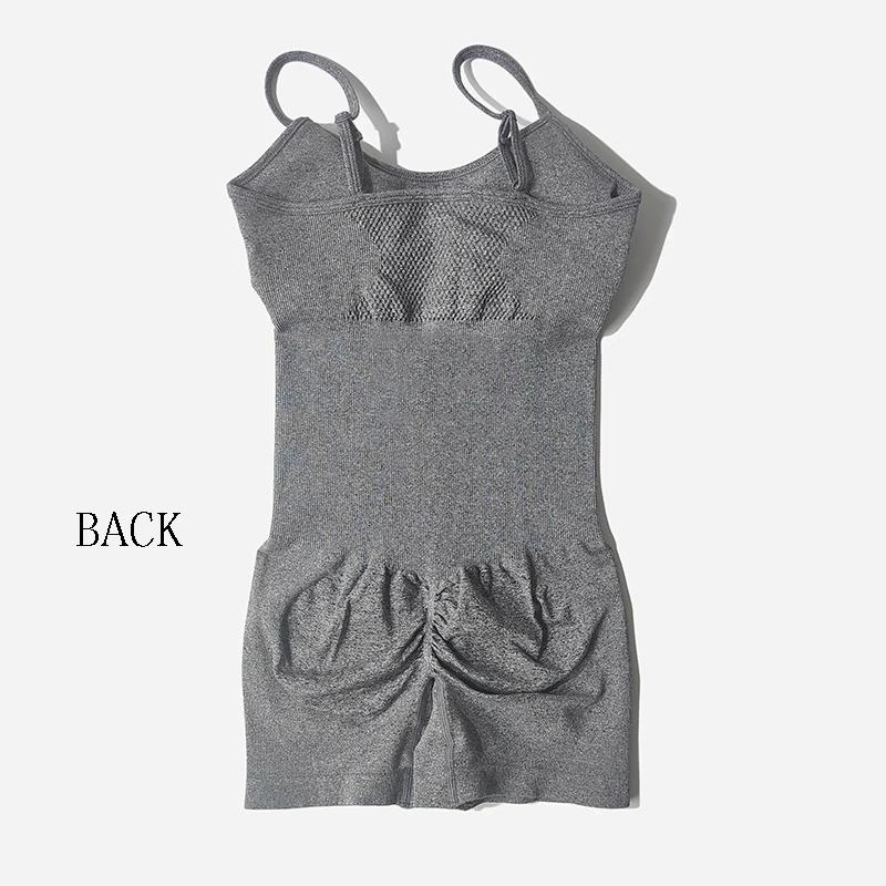Ensemble de Yoga pour femmes, barboteuse de Fitness, Sexy, une pièce, sangle, contrôle du ventre, so