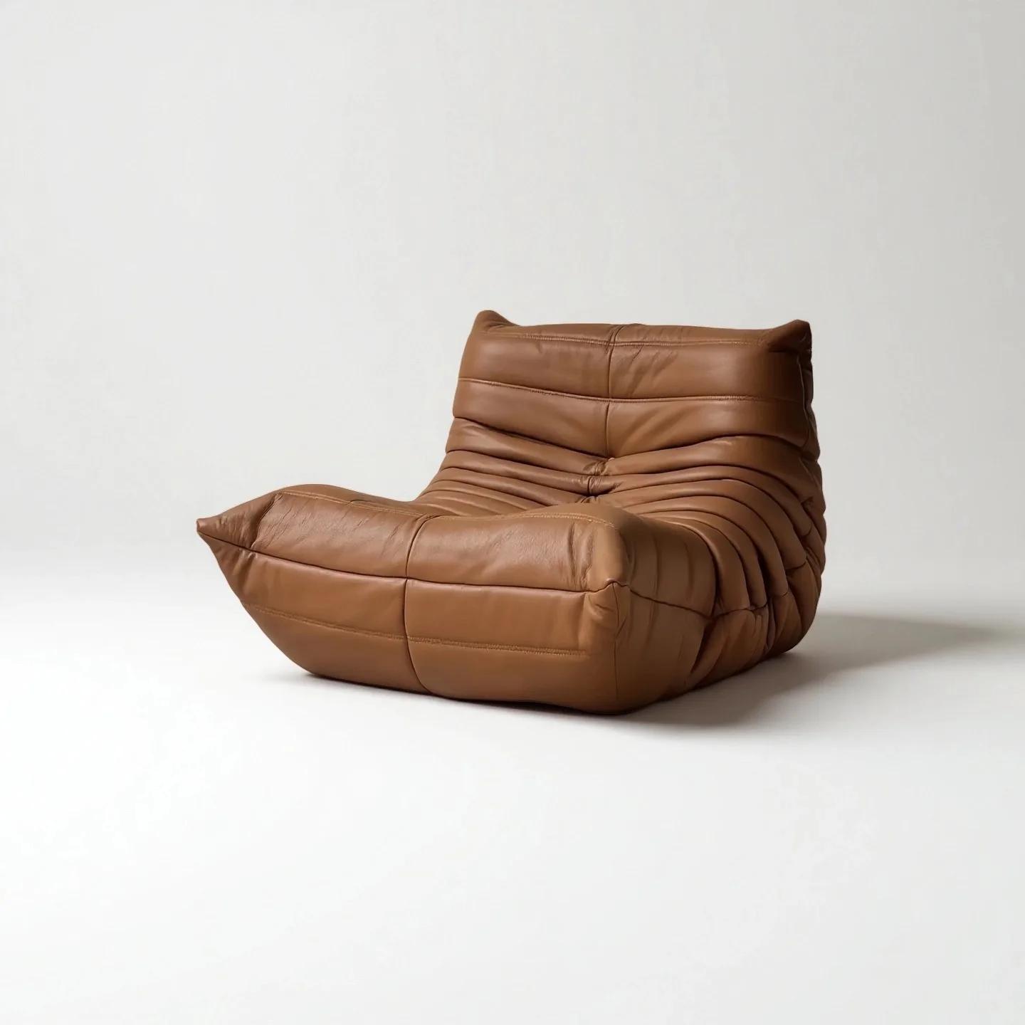 Caterpillar canapé salon balcon loisirs paresseux canapé chaise simple chaise de feu sans cadre pur