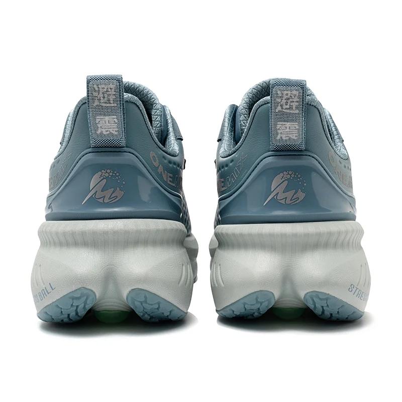 ONEMIX-Chaussures de course en cuir pour hommes et femmes, baskets de sport, de marche, d'entraîneme