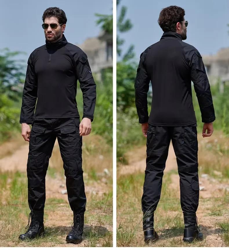 Combinaison militaire COOLSBER G3 camouflage pour homme, uniforme tactique d'extérieur Y2K, séchage