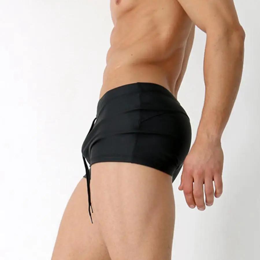 Maillot de bain Sexy plage séchage rapide troncs hommes maillots de bain Sunga conseil Shorts Zwembr