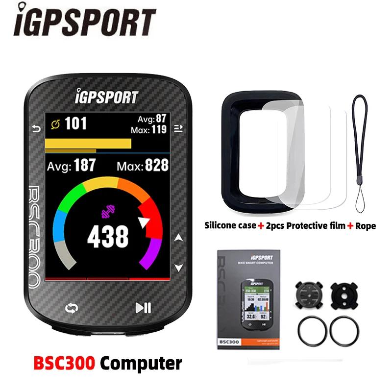 IGPSPORT BSC300 ordinateur sans fil vélo odomètre GPS Navigation vtt route vitesse Cadence capteur I