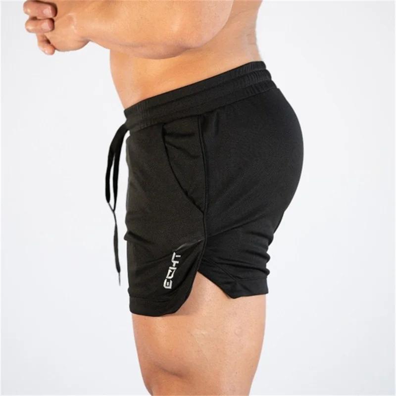 2025 nouveaux Shorts de sport de Fitness homme été gymnases entraînement mâle respirant maille short