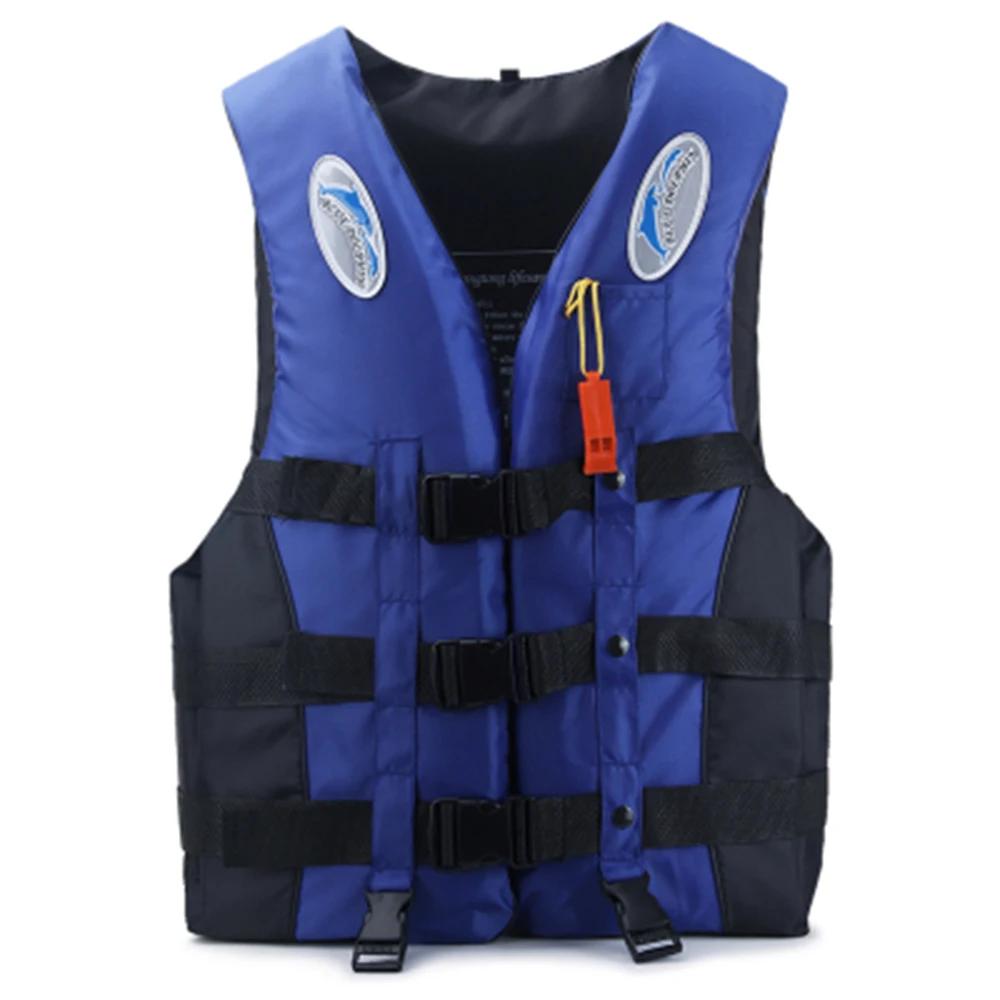 Gilet de sauvetage de natation en plein air pour adultes, combinaison de survie à flottabilité régla