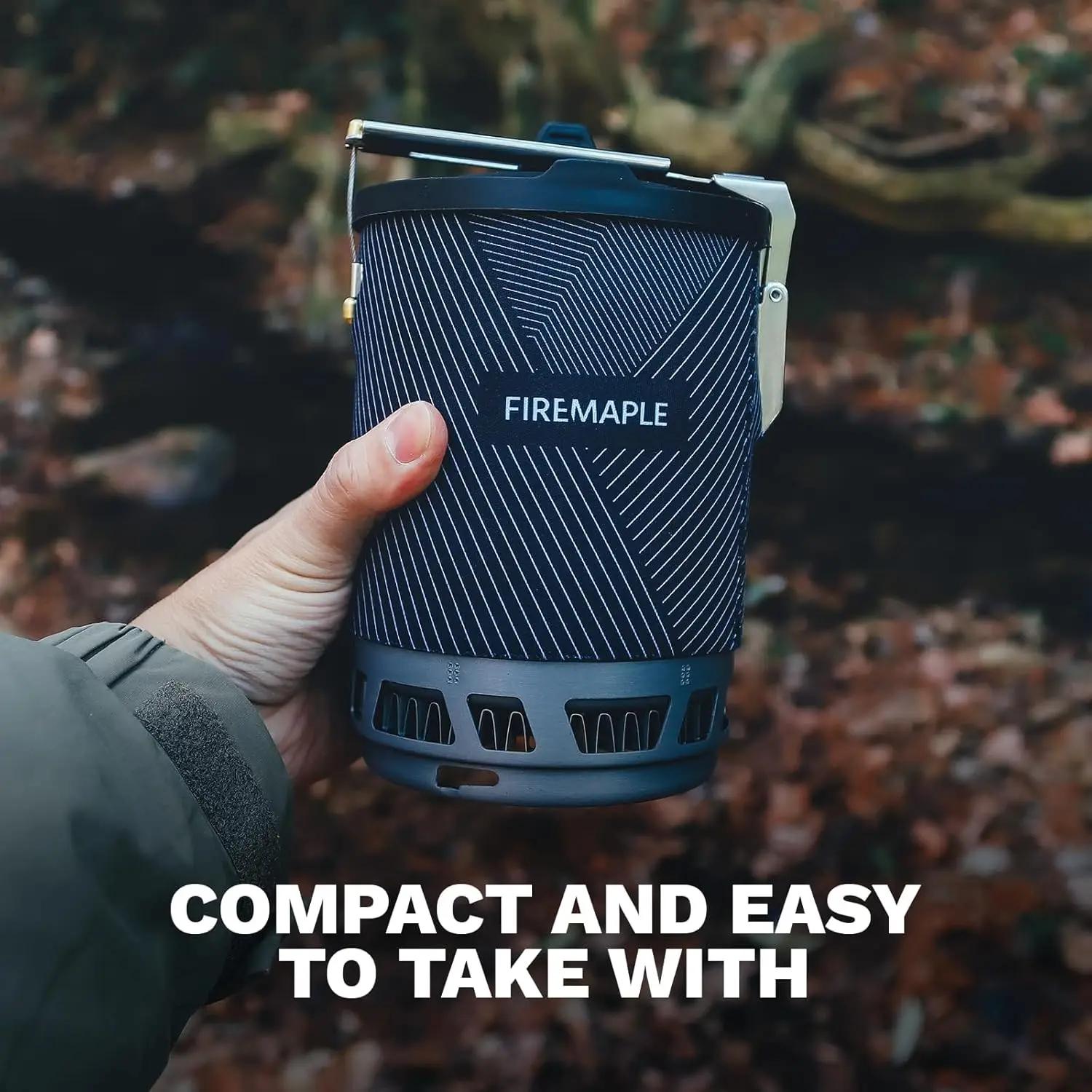 Fire-Maple FMS-X2 PRO Système de cuisson Brûleur à gaz avec Piezo VILLE Camping tout-en-un Cuisinièr