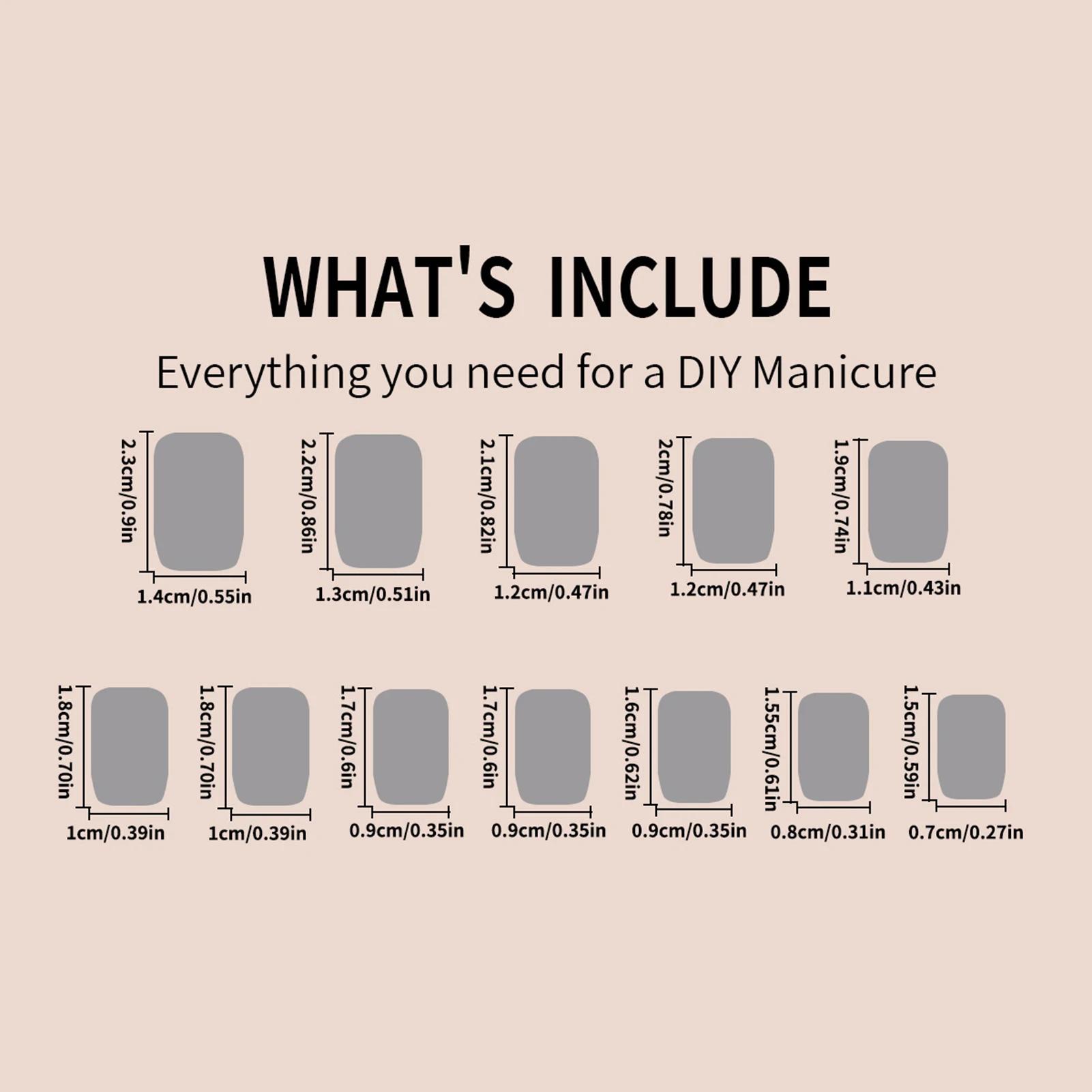 Conseils français pour ongles à pression, longue durée, élégants, artificiels, manucure, Art pour la