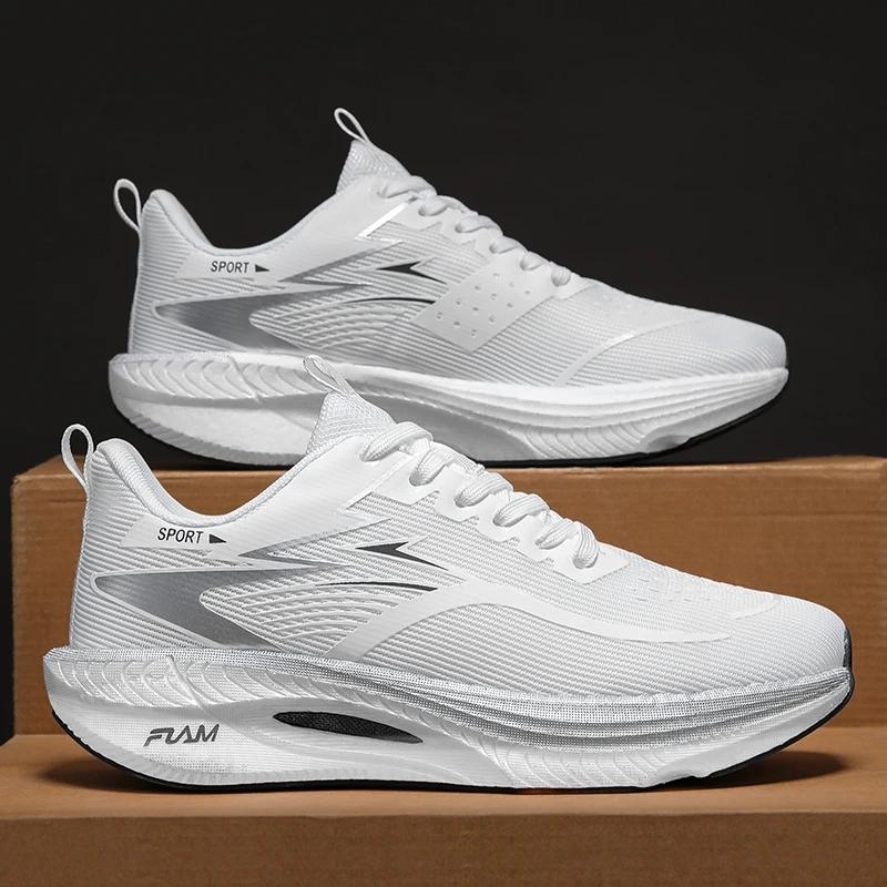 Chaussures de course pour hommes et femmes, baskets de sport décontractées, respirantes, légères, co
