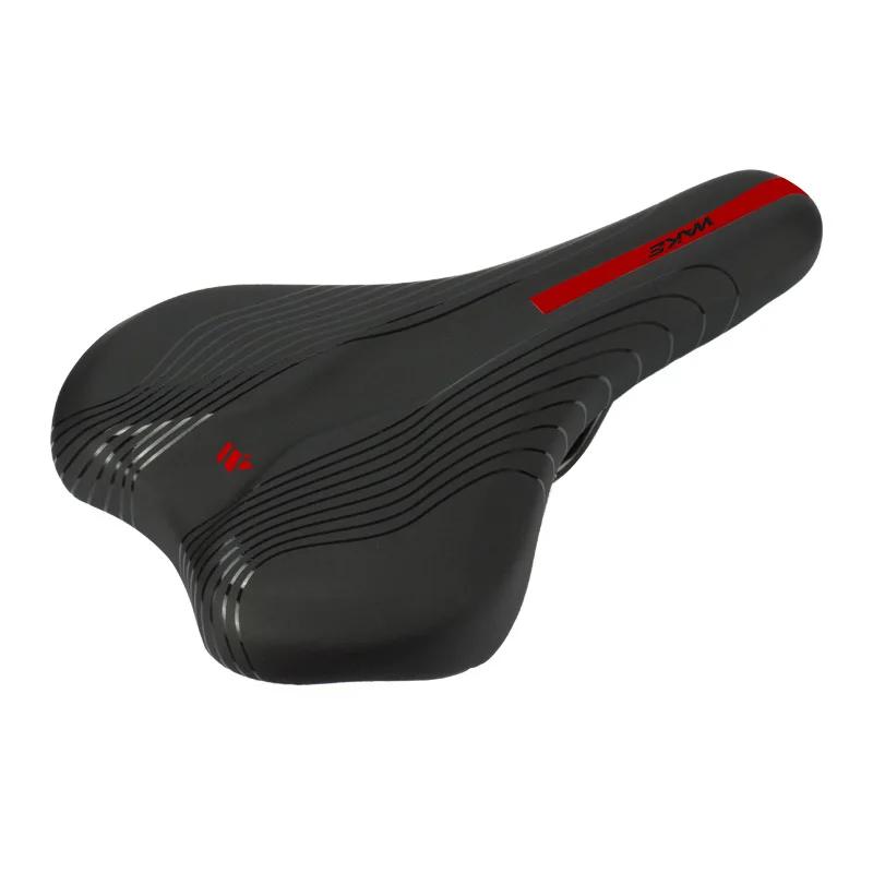 Selle de vélo ergonomique - Éponge haute résilience, PU imperméable, absorption des chocs pour VTT e