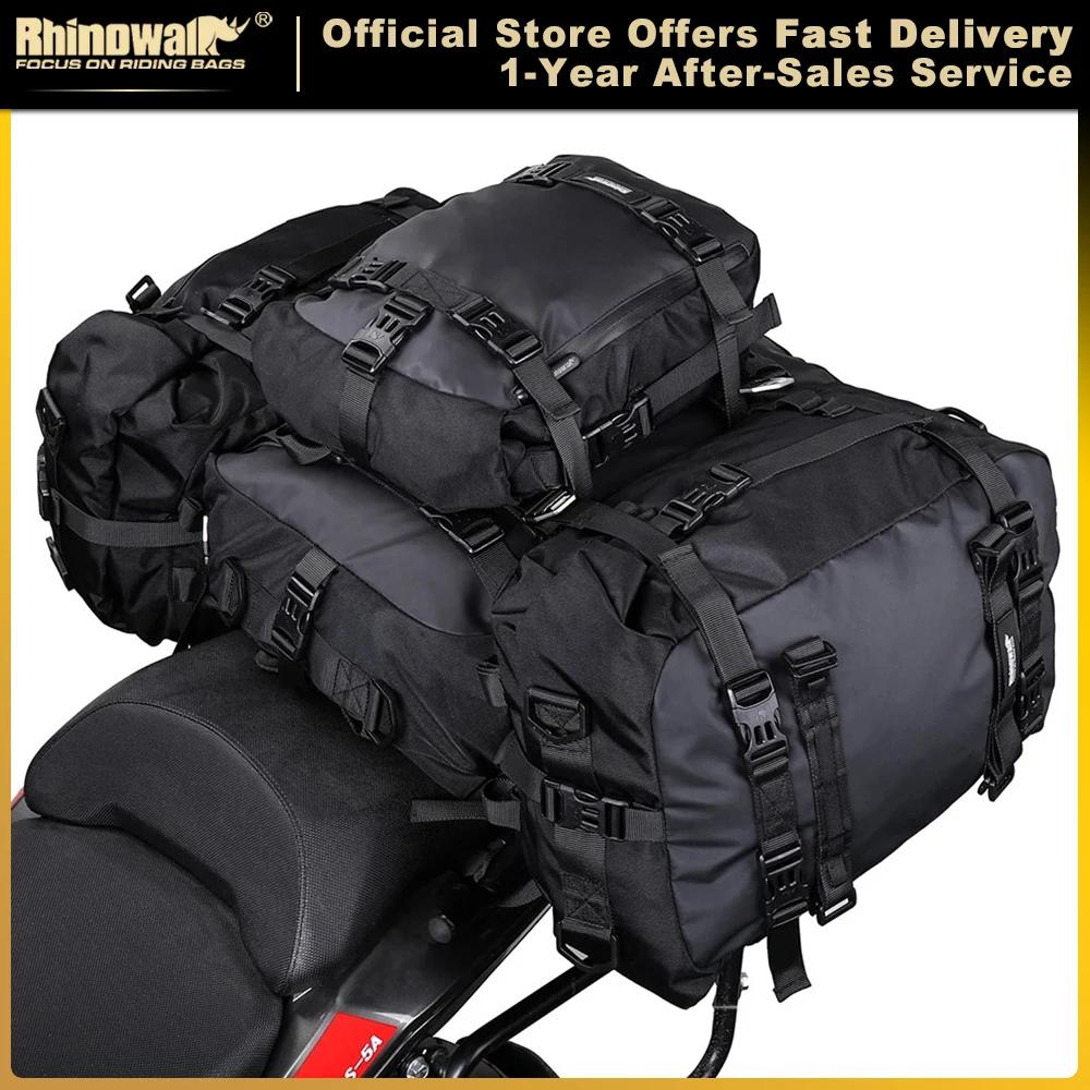 Rhinowalk sac de siège arrière de moto 10L 20L 30L sac de bagages étanche Motocross multi-fonction p