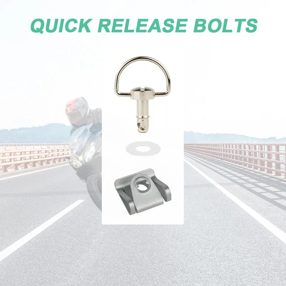 Pour DUCATI MV Agusta Aprilia Yamaha R1 R6 Honda 17mm attaches universelles à dégagement rapide D-RI