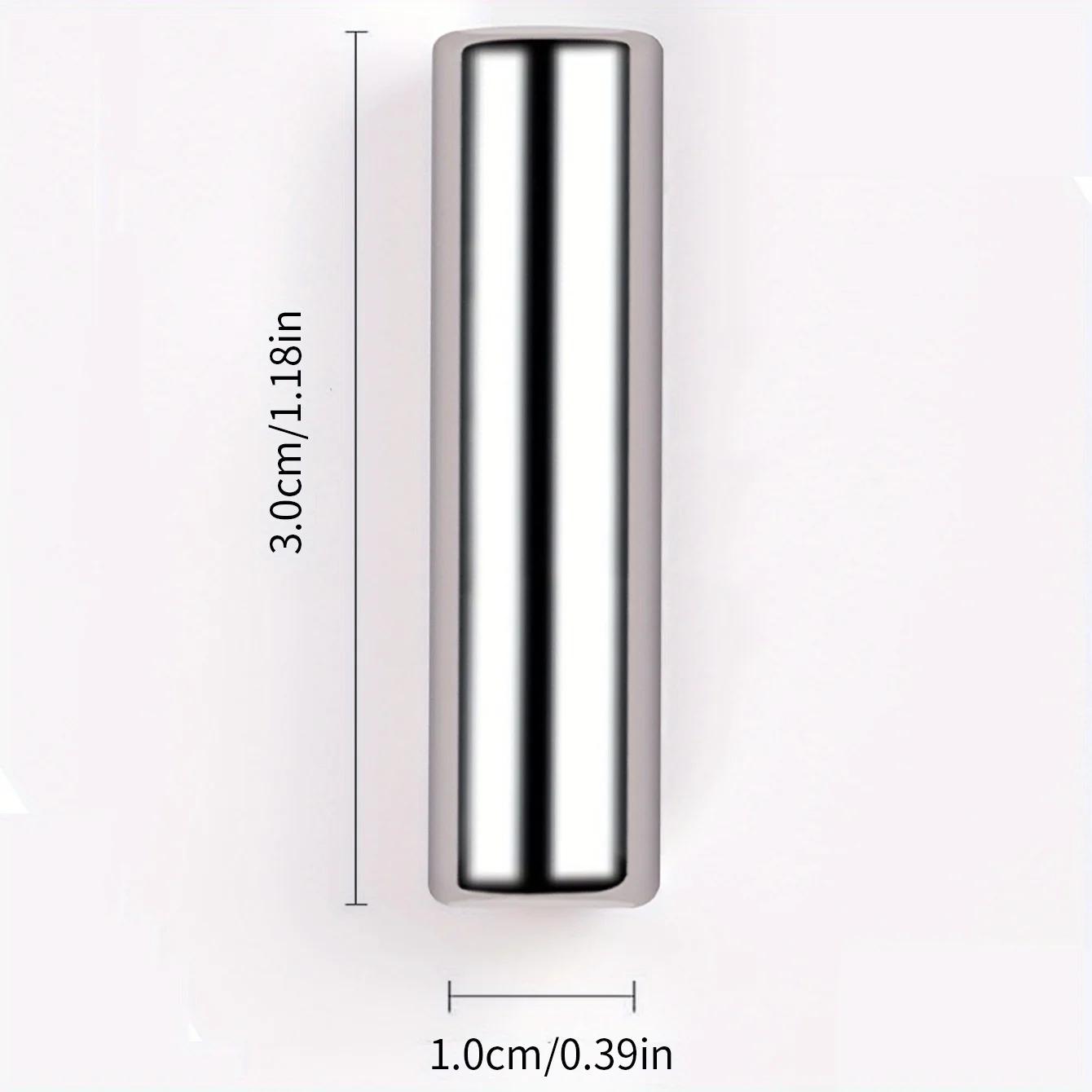 Stylo magnétique rond pour vernis Gel œil de chat, 3X1cm, pour peinture des ongles 3D, bâton magnéti