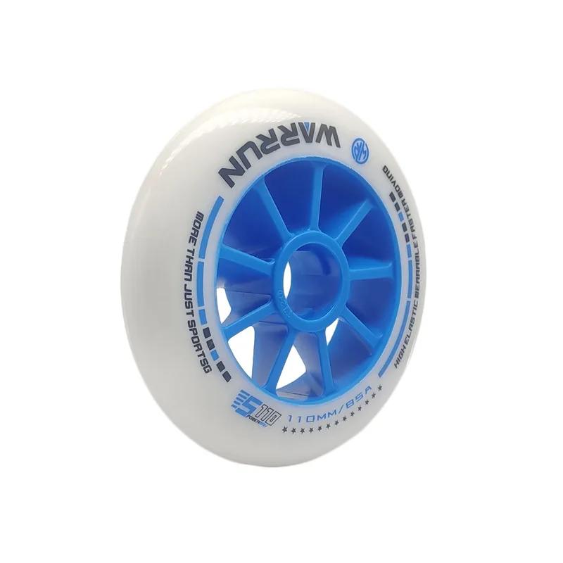 WARRUN-Roue de patinage de rue en plein air, patins de vitesse en ligne, patins 90, 100, 110, pneus