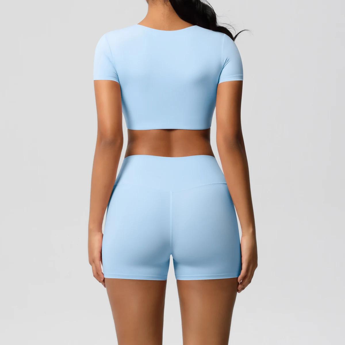Vêtements de sport d'entraînement 2 pièces pièce femme vêtements actifs sport débardeur femmes gymna