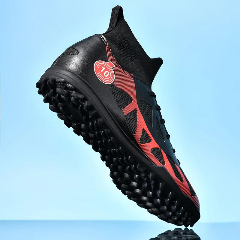 Chaussures de football TF professionnelles pour adolescents et adultes - Durables résistantes à l'usure