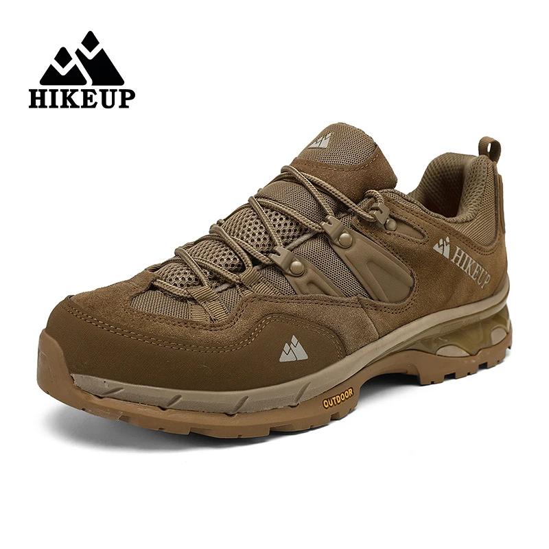 HIKEUP nouveauté chaussures de randonnée en cuir résistant à l'usure Sport de plein air hommes chaus