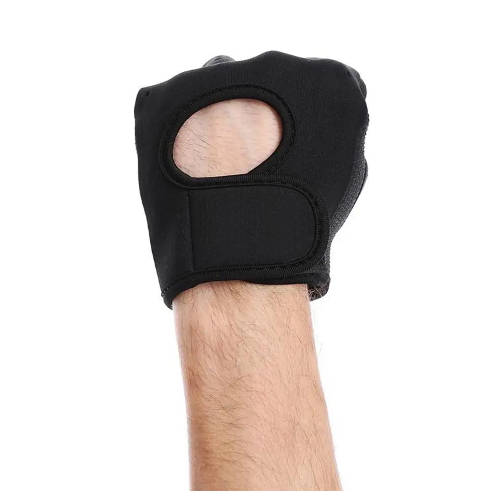 WePackage-Gants de levage demi-doigts pour hommes et femmes, gants de fitness respirants, coussin de