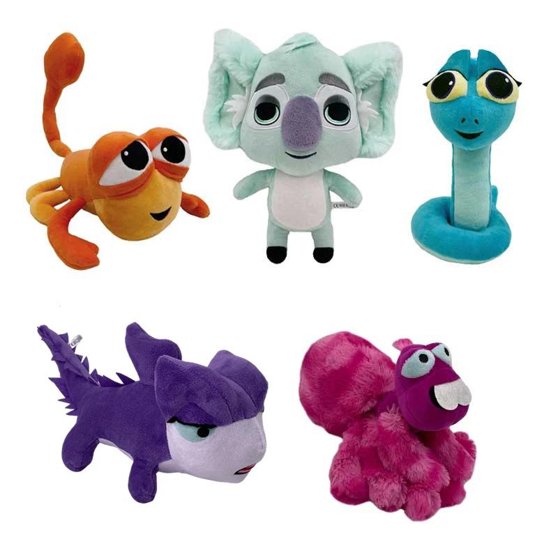 Nouveau retour vers l'outback peluche film Frank Maddie doux dessin animé peluche Koala lézard poupé