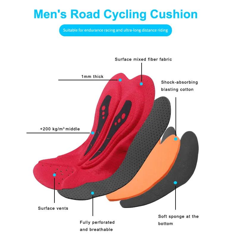 X-tiger – cuissard de cyclisme avec poche UPF 50+, short de vélo pour hommes, en Polyester à séchage