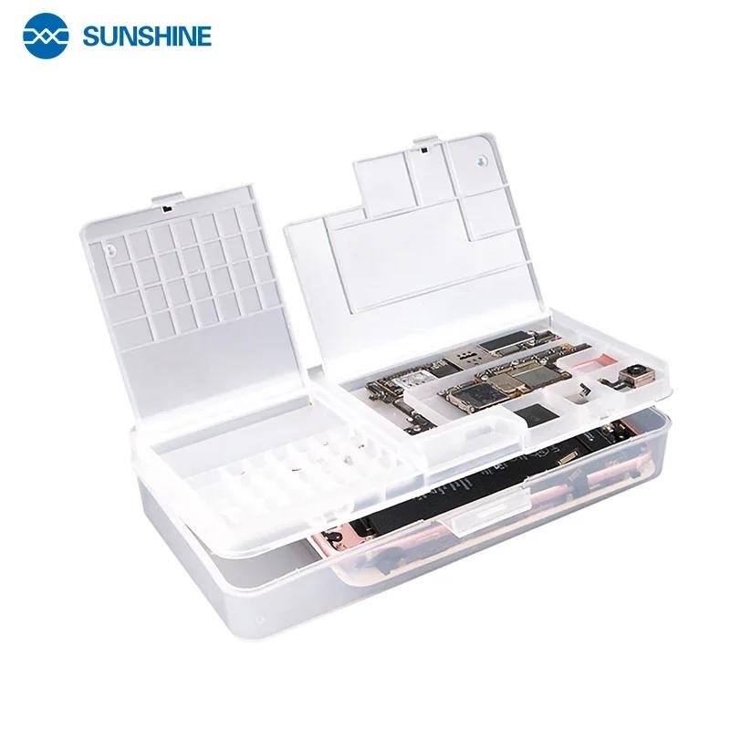 SUNSHINE SS-001A – boîte de rangement multifonctionnelle pour la réparation de téléphones portables,
