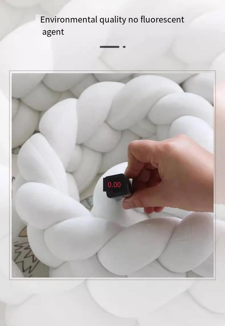 natte lit bebe Pare-chocs pour lit de bébé 2M 3M, protection Cpull, ensemble de coussins de lit mobi