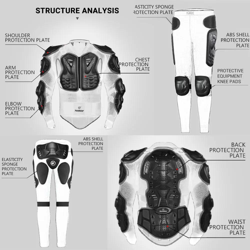 Armure de Moto Certification CE Motocross poitrine dos protecteur Moto Protection corps armure équit