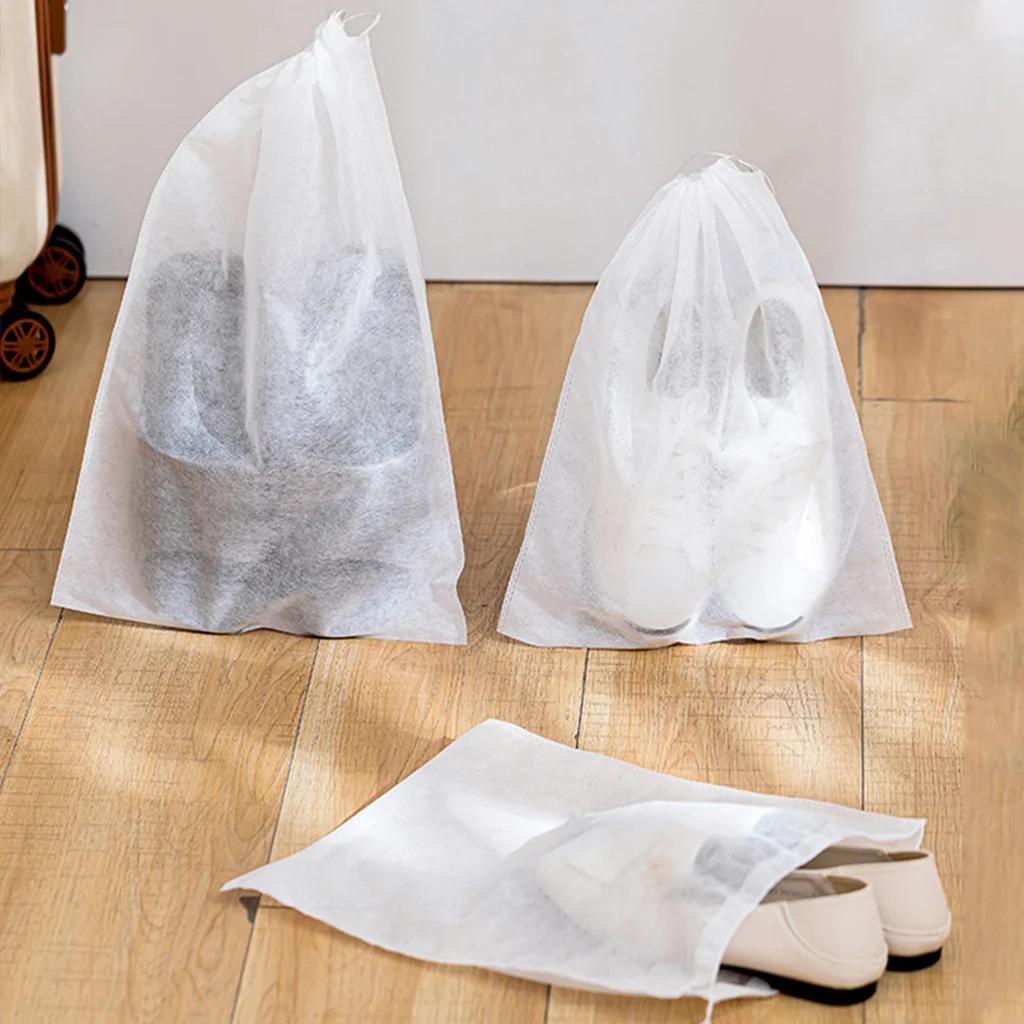 Sac de rangement pour chaussures, 10 pièces, organisateur de placard, sac Portable de voyage Non tis