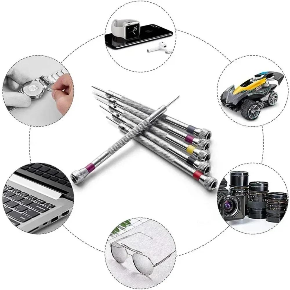 Tournevis en acier pour la réparation de montres, outils de montre portables, retrait de bande avec