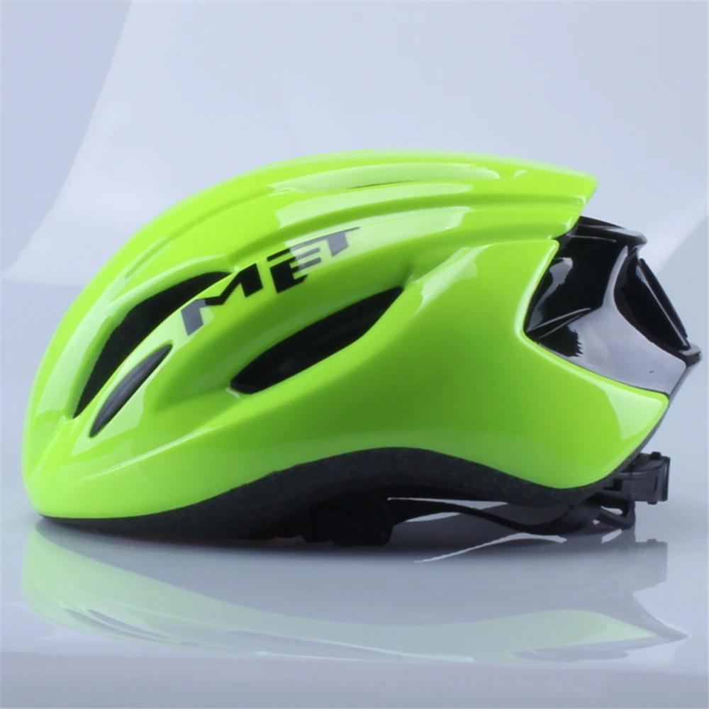 MET-Casque de vélo de route VTT ultraléger pour homme, casquette de sécurité Aero, sports de plein a