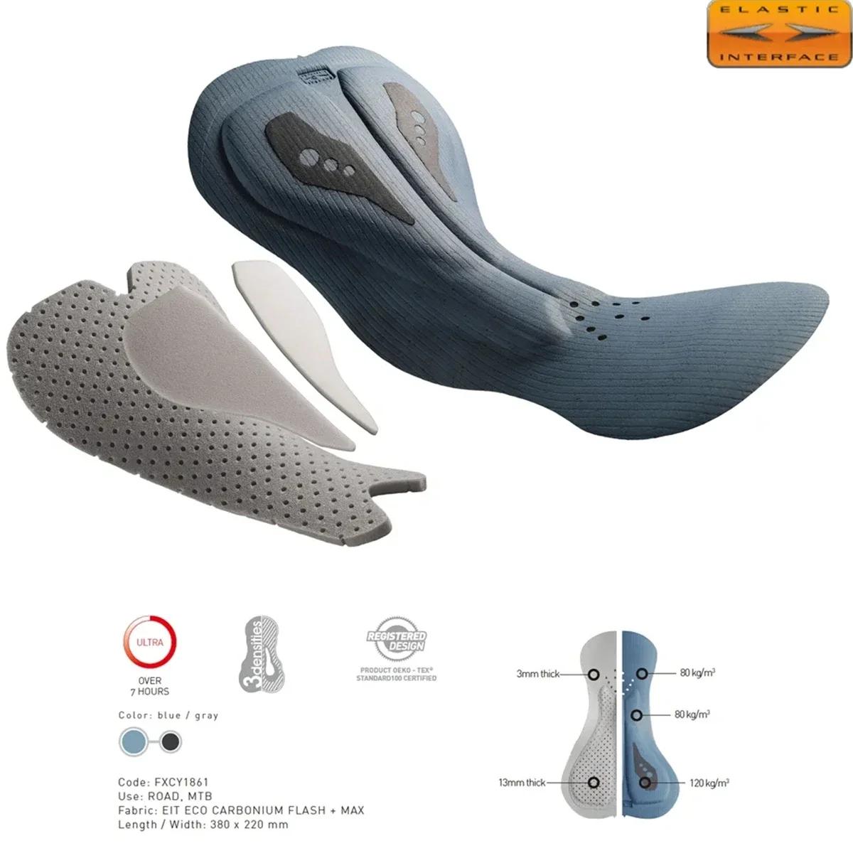 Coussin de siège de vélo italien, bavoir thermique en polaire pour l'hiver, pantalon de cyclisme, ga