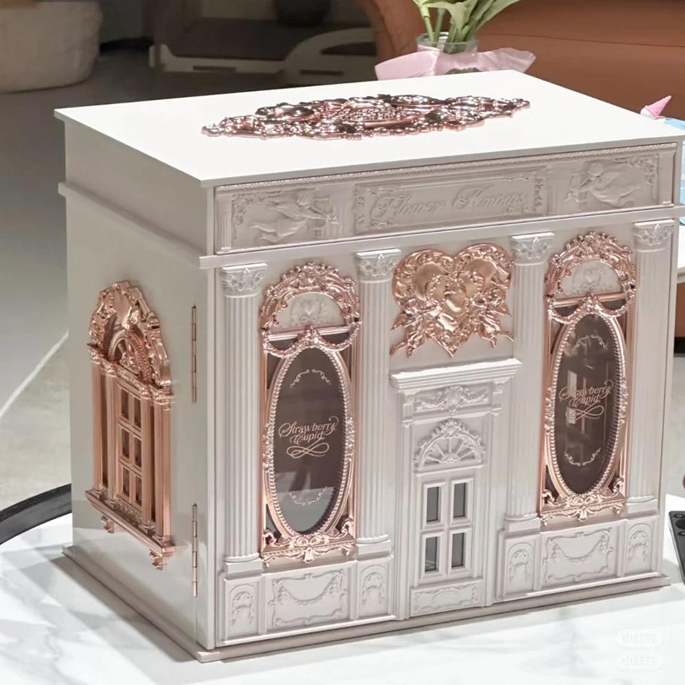 Fleur connaît papillon nuage boîte fraise cupidon bureau bijoux boîte vide vitrine ne comprend pas c