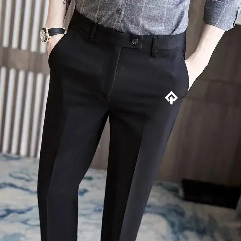 Hommes pantalons de Golf coupe ajustée drapé pantalon de Golf décontracté hommes Version coréenne co