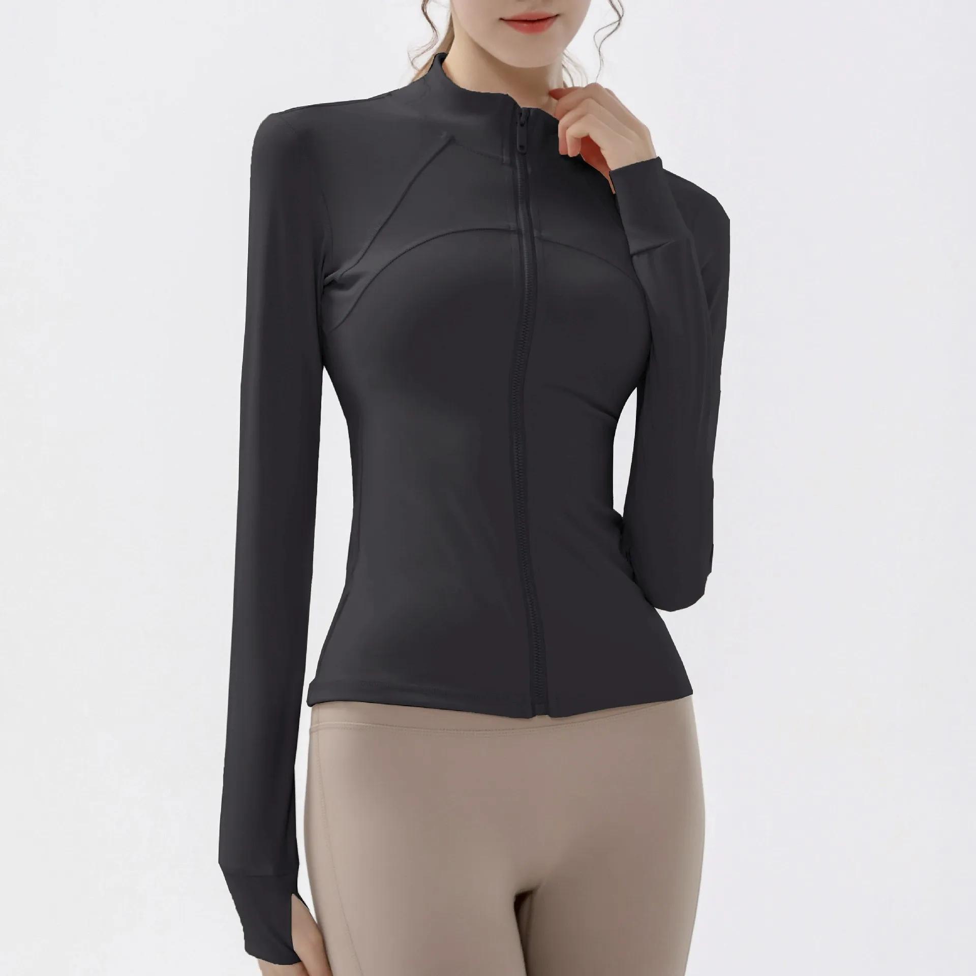 Vestes de sport pour femmes, manteau d'entraînement de course à séchage rapide, haut de Fitness, ves