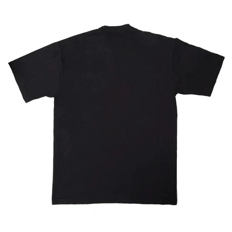 Barbell Brigade T-Shirt surdimensionné en coton pour hommes, col rond, manches courtes, Fitness, spo
