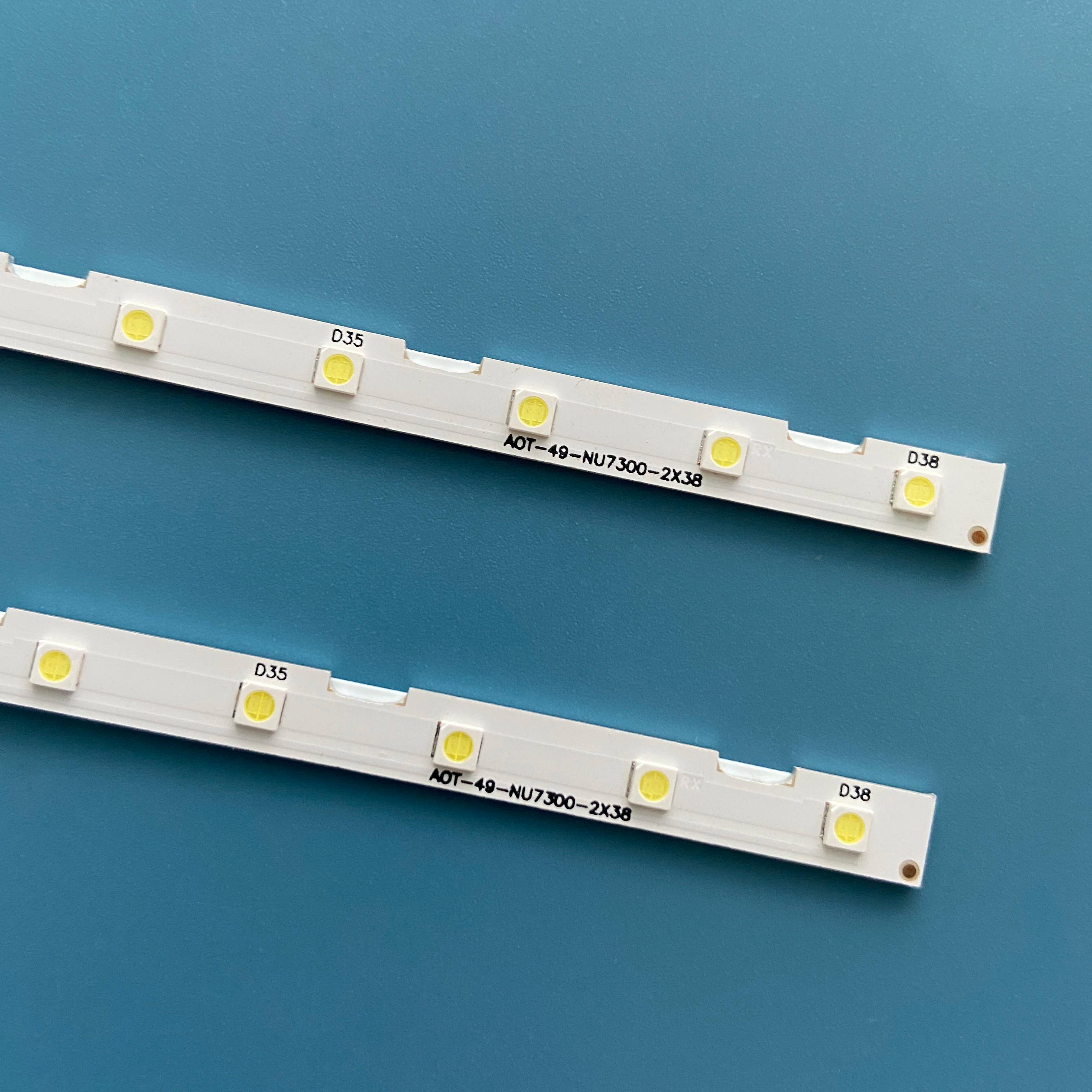 Bande de rétroéclairage LED UE49NU7100 49NU7300 UA49RU7300K BN96-45953A BN96-45953B AOT_49_NU7300_NU