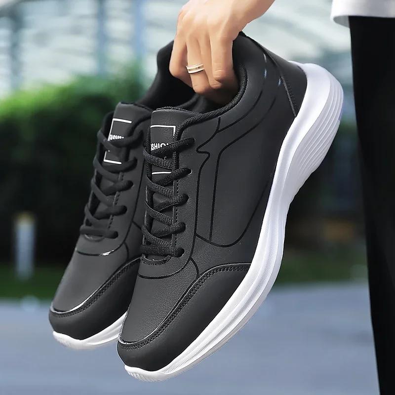Baskets Hommes Hiver Léger Antidérapant - Chaussures Course Marche Respirantes Lacets Souples