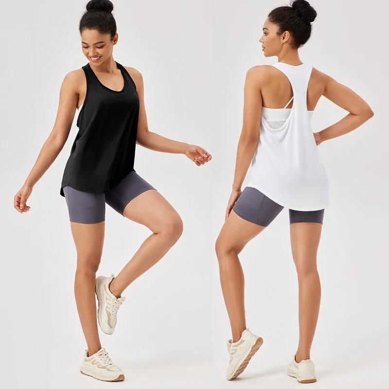 T-shirt sport femme respirant séchage rapide - Yoga fitness été - Vêtement entraînement confortable