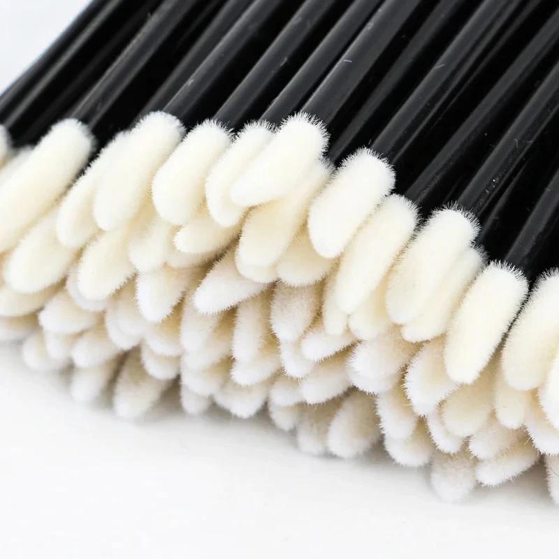 Applicateurs de pinceaux pour maquillage, baguettes pour cils, rouge à lèvres, brillant, outil de be