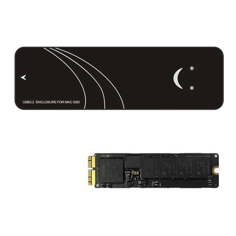 Boîtier SSD pour Macbook NVME M2, adaptateur pour Apple Macbook Air Pro Retina 2013 2014 2015 2016 2
